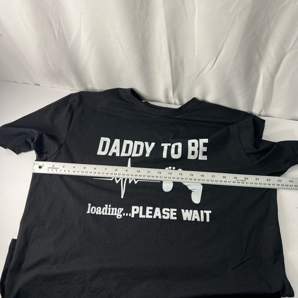 Daddy To Be Loading Graphic Tee - Charcoal - Picture 5 of 9